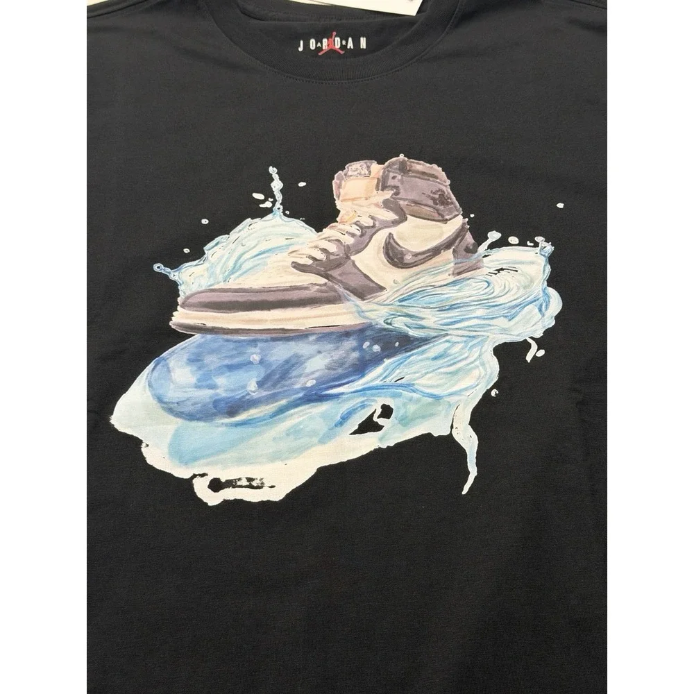 Jordan Essentials Graphic T-Shirt Black IB3355-010 Men XL NWT